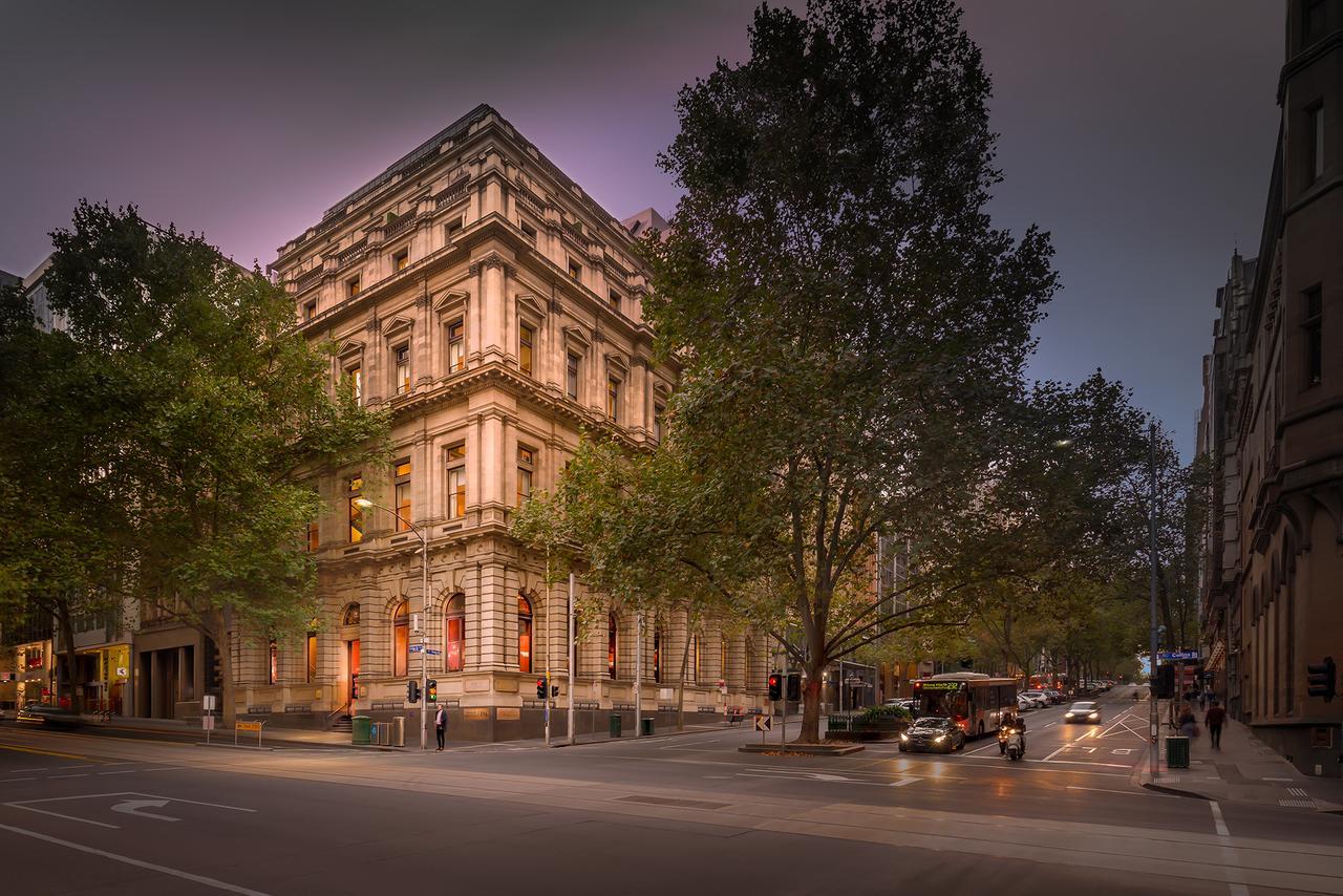 Hotel Treasury On Collins Melbourne City Exterior foto